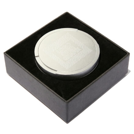 Snus Dose Large | 2 Farben | personalisierbar | Zubehör für Snus, Pouches 6 Silberne SNUS Dosen personalisiert in edler Geschenkverpackung