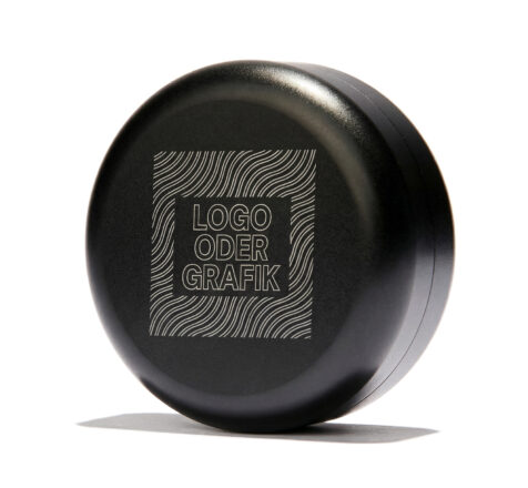 SNUS Dosen mit Laser gravur in schwarz klein personalisiert mit Wunschgrafik